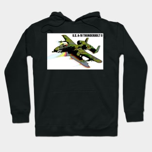 U.S. A-10 Thunderbolt II Warthog (Green Camo) Hoodie